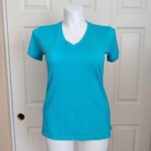 Nike Dri-Fit regular fit V-neck active tee sz L